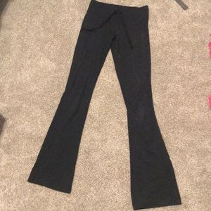 Dark gray yoga pants